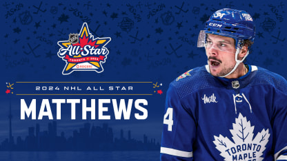 NHL All-Star Game rosters unveiled; Matthews to represent host Maple Leafs