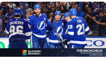 Kucherov leads Lightning to verge of back-to-back Cup titles