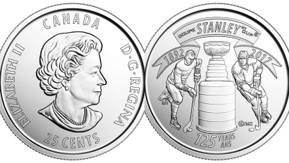 Stanley Cup coin produced by Canadian Mint NHL