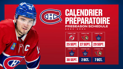 NHL Preseason: Montreal Canadiens vs. Winnipeg Jets Tickets, 29th  September