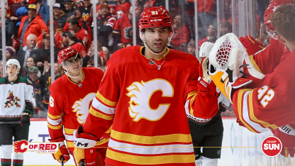 Calgary flames best sale third jersey schedule