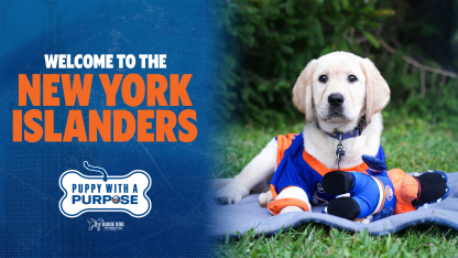 Islanders to Raise Fifth Puppy in Partnership with the Guide Dog Foundation New York Islanders