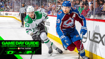 Game Day Guide Stars at Avalanche Dallas Stars