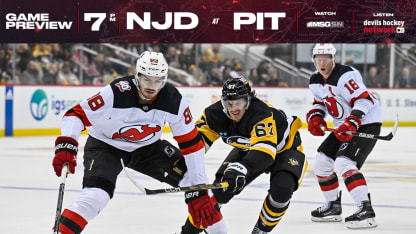 New jersey shop devils pittsburgh penguins