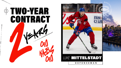 Luke Mittelstadt Canadiens Contract: Trend Summary