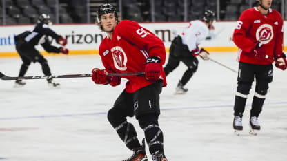 Devils Practice Before Flying to Detroit NOTEBOOK New Jersey