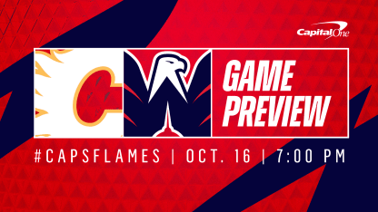 How to Watch the Capitals vs. Flames Game: Streaming & TV Info - October 16