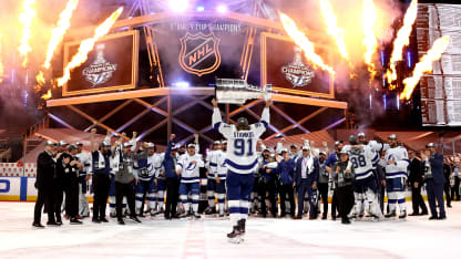 Lifting Stanley Cup for first time 'special' for Lightning's David