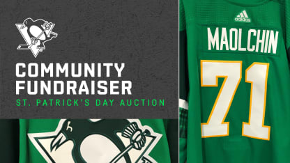 Pittsburgh penguins shop st patrick's jersey