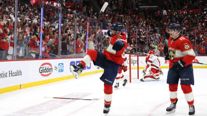 Tkachuk & Barkov speak on advancing to the Stanley Cup Finals 