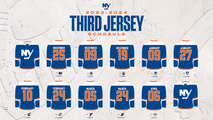 New York Islanders Schedule for 2023-24