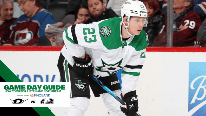 Game Day Guide Stars at Avalanche Dallas Stars