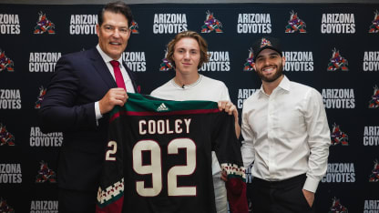 Cooley has 'high expectations' entering Coyotes training camp