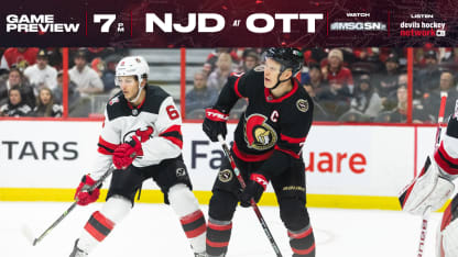 Ottawa senators vs new jersey devils hot sale live stream