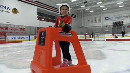 Trip to Chicago and Visit to the Fifth Third Arena - Skate Helper