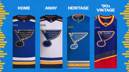 Blues announce jersey schedule for 2023 24 season St. Louis Blues