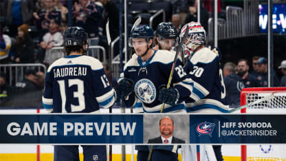 Hot off the press: Blue Jackets play first game at Nationwide Arena