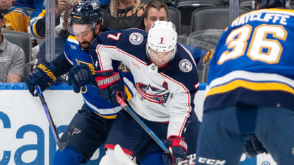 Emil Bemstrom Scores Twice, Jackets Lose 3-2 in St Louis