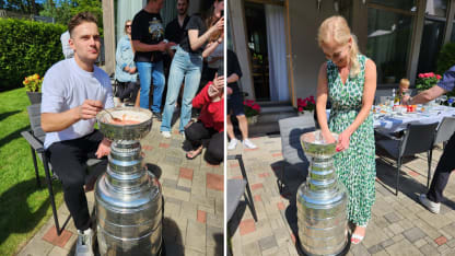 NHL - Agree? Having Lord Stanley's Cup at your pool party would