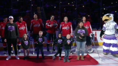 2023 Hockey Fights Cancer Starting Lineup Washington Capitals