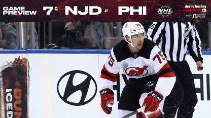 Devils Finish Preseason in Philadelphia PREVIEW New Jersey Devils
