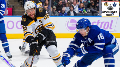 NHL On Tap: Maple Leafs take on Bruins, look for 5th straight home