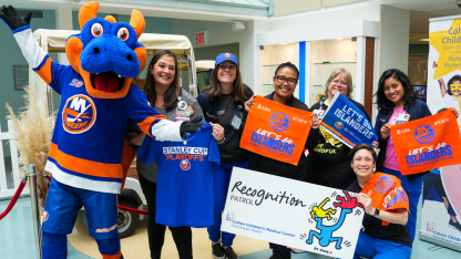 Stanley Cup Visits Children's Hospital, Brightens Day Of Patients