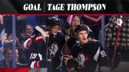 Tage Thompson scores goal for Buffalo Sabres January 2026
