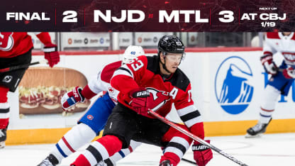 Montreal canadiens vs store new jersey devils