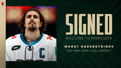 Minnesota Wild Signs Forward Marat Khusnutdinov | Minnesota Wild