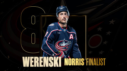 Zach Werenski named finalist for Norris Memorial Trophy | Columbus