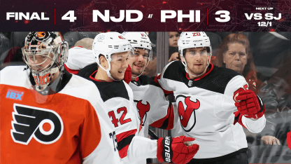 New jersey shop devils hockey score