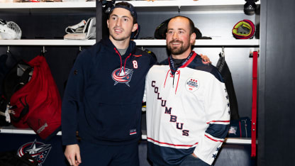 King Clancy nominee Werenski of Blue Jackets discusses growth of