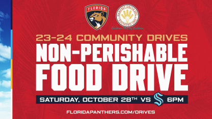 Florida Panthers Announce 2023 24 Season Community Drives