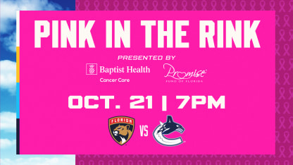 Panthers going pink for October <3