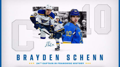 St. Louis Blues name their 24th captain in franchise history