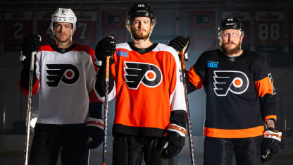 Orange best sale nhl jersey