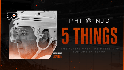 5 Things: Flyers @ Devils