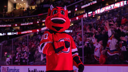 Is the NJ Devil in the top 10 of the most popular NHL mascots?