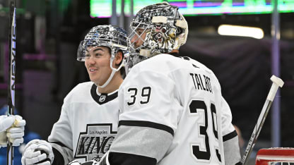 Talbot making most of 1 year contract with Kings NHL