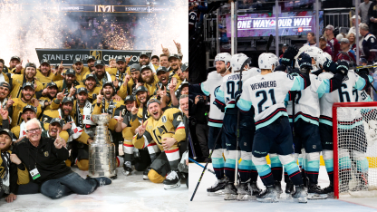 Golden Knights Cup win Kraken playoff upset among NHL s best