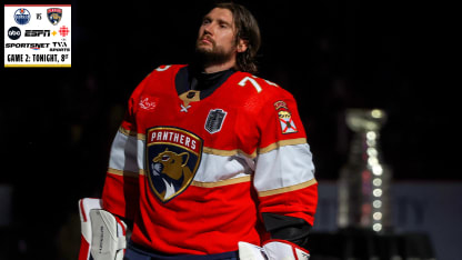 Bobrovsky's unique routine key to success for Panthers in Stanley Cup Final  | NHL.com