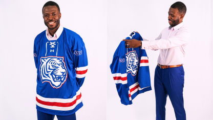 Tennessee State unveils 1st hockey jersey for HBCU team NHL