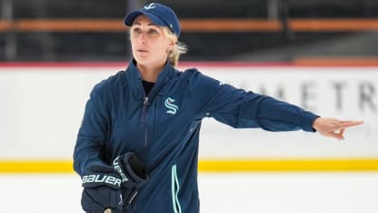 Campbell becomes 1st woman to coach in NHL named Kraken assistant NHL