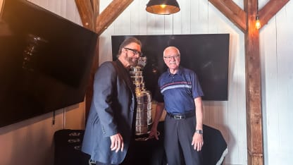 Panthers adviser Dudley brings Stanley Cup to Lewiston