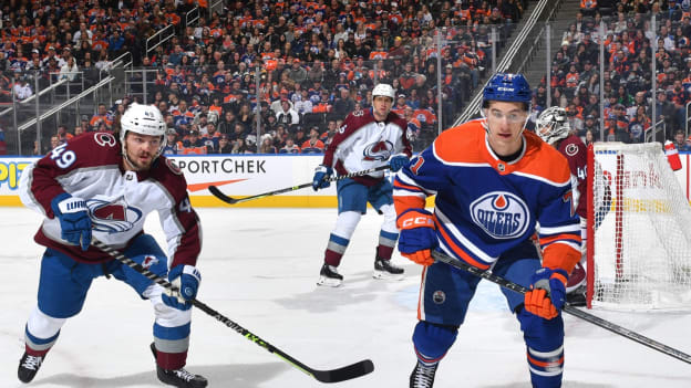 GALLERY: Oilers vs. Avalanche