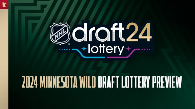 Wild and the 2024 NHL Draft Lottery