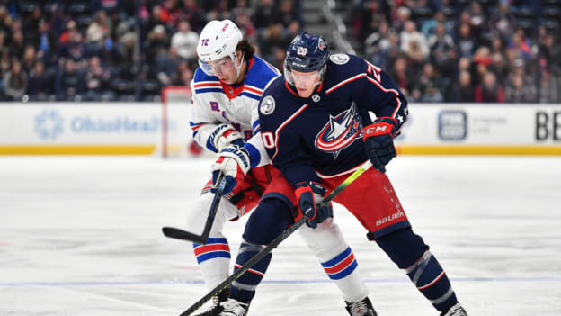 Blue Jackets vs. Rangers - February 14, 2020