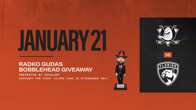 Radko Gudas Bobblehead presented by DigAlert