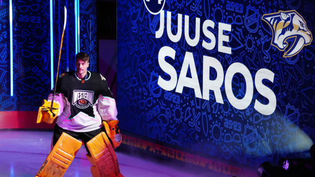 Best of Juuse Saros at the 2023 NHL All-Star Weekend